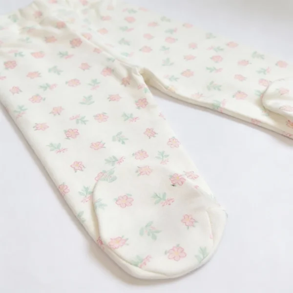 Pantalón con Pies Floral CamiBaby