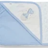 MANTA DE SALIDA CON CAPUCHA ESQUINERA | BABY ESSENTIALS