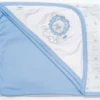 MANTA DE SALIDA CON CAPUCHA ESQUINERA | BABY ESSENTIALS