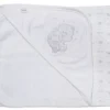 MANTA DE SALIDA CON CAPUCHA ESQUINERA | BABY ESSENTIALS