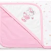 MANTA DE SALIDA CON CAPUCHA ESQUINERA | BABY ESSENTIALS